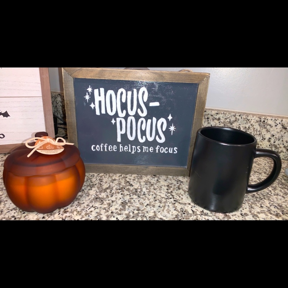 Hocus Pocus coffee sign